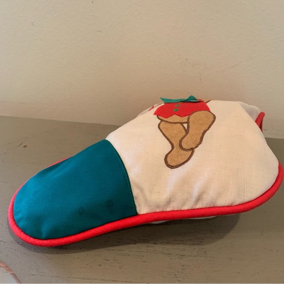 VTG Casita Craft Teddy Bear Christmas Stocking - Picture 3 of 7